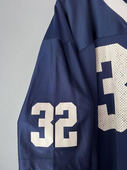 Vintage 90s Nike Team Penn State Nittany Lions #32 NCAA Football Jersey Mens L - Picture 3 of 12